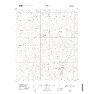 2018 Map of Purvis, 2018 Print