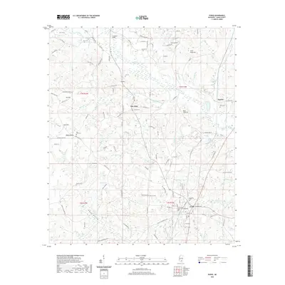 2020 Map of Purvis, 2020 Print