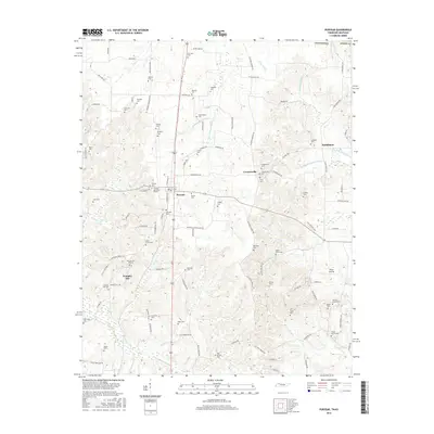 2016 Map of Puryear, 2016 Print