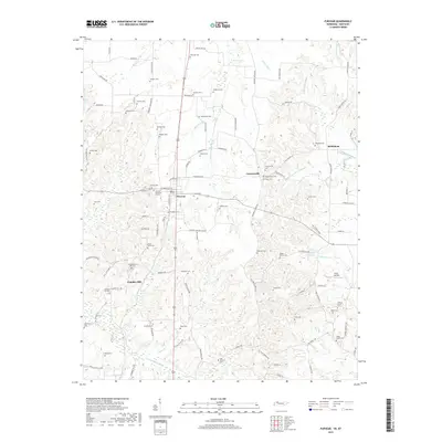 2019 Map of Puryear, 2019 Print