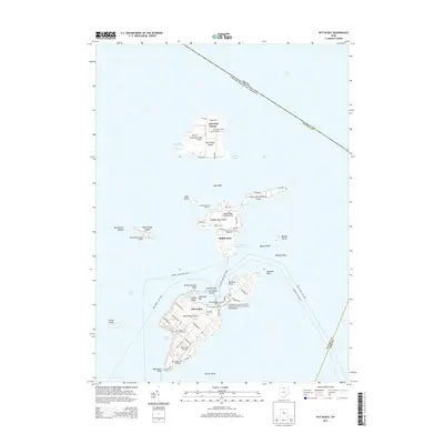 2013 Map of Put-in-Bay, 2013 Print