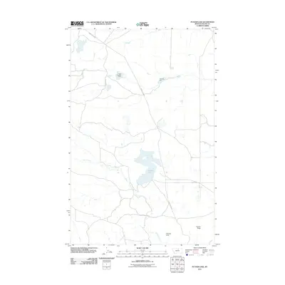 2011 Map of Putnam Lake, 2011 Print