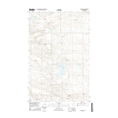 2017 Map of Putnam Lake, 2017 Print