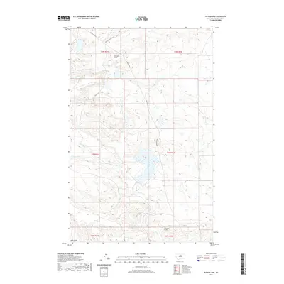 2020 Map of Putnam Lake, 2020 Print
