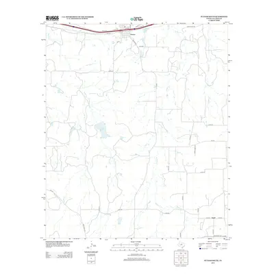 2012 Map of Putnam South, 2012 Print