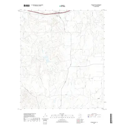 2019 Map of Putnam South, 2019 Print