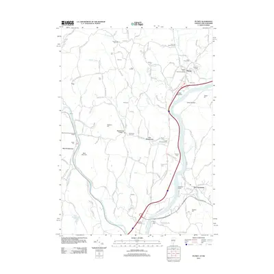 2012 Map of Putney, 2012 Print