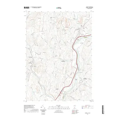 2021 Map of Putney, 2021 Print