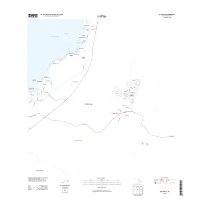 2013 Map of Puu Hinai, 2013 Print