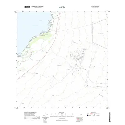 2017 Map of Puu Hinai, 2017 Print