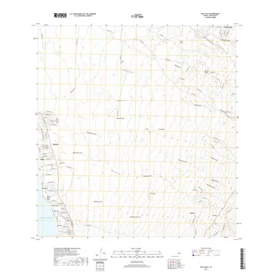 2017 Map of Puu O Kali, 2017 Print