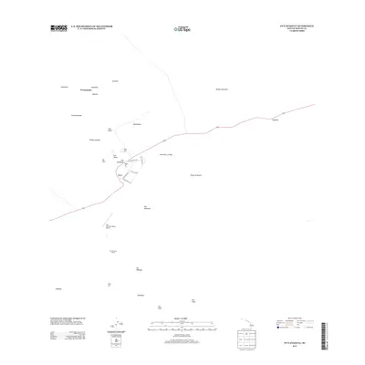 2013 Map of Puuanahulu, 2013 Print