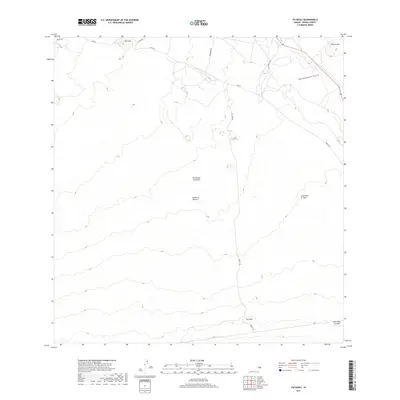 2017 Map of Puukoli, 2017 Print