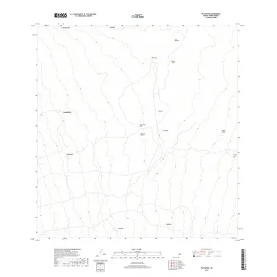 2017 Map of Puulehua, 2017 Print