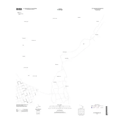 2013 Map of Puuokeokeo, 2013 Print