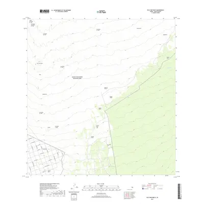 2017 Map of Puuokeokeo, 2017 Print