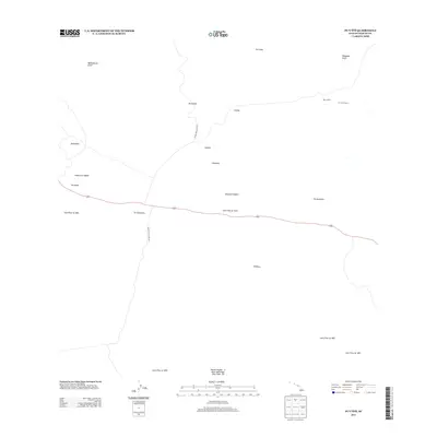 2013 Map of Puuoo, 2013 Print