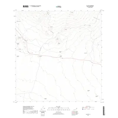 2017 Map of Puuoo, 2017 Print