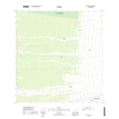 2017 Map of Puupohakuloa, 2017 Print