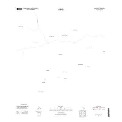 2013 Map of Puuulaula, 2013 Print