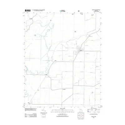 2012 Map of Puxico, 2012 Print