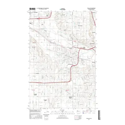 2017 Map of Puyallup, 2017 Print