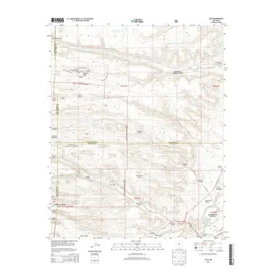 2013 Map of Puye, 2013 Print