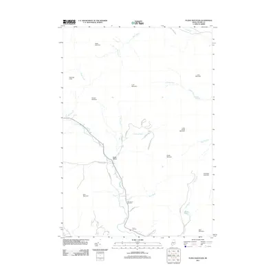 2011 Map of Puzzle Mountain, 2011 Print