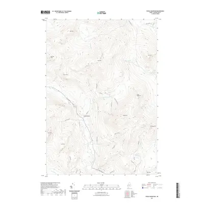 2021 Map of Puzzle Mountain, 2021 Print