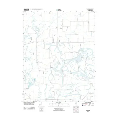 2012 Map of Pyatts, 2012 Print