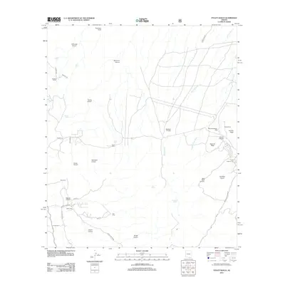 2012 Map of Pyeatt Ranch, 2012 Print