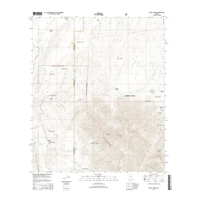 2014 Map of Pyeatt Ranch, 2014 Print