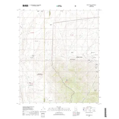 2018 Map of Pyeatt Ranch, 2018 Print