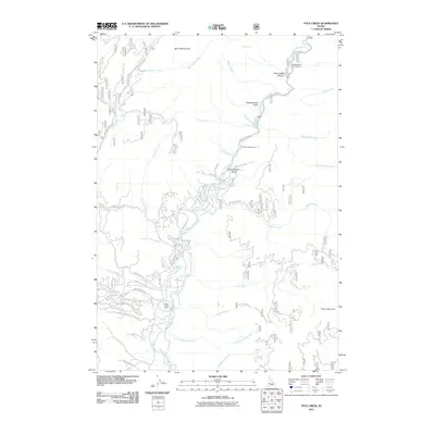 2011 Map of Pyle Creek, 2011 Print