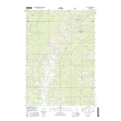 2017 Map of Pyle Creek, 2017 Print