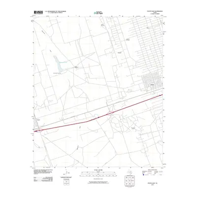 2010 Map of Pyote East, 2010 Print