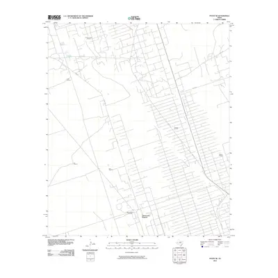 2010 Map of Pyote NE, 2010 Print