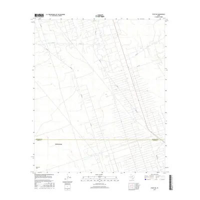 2016 Map of Pyote NE, 2016 Print
