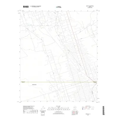 2019 Map of Pyote NE, 2019 Print