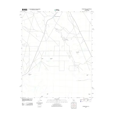 2012 Map of Pyramid Hills, 2012 Print