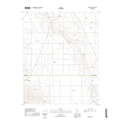2018 Map of Pyramid Hills, 2018 Print