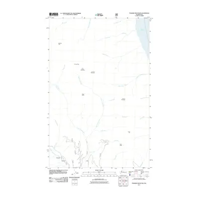 2011 Map of Pyramid Mountain, 2011 Print