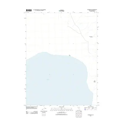 2011 Map of Pyramid NE, 2011 Print