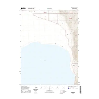 2014 Map of Pyramid NE, 2014 Print