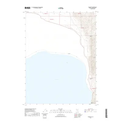 2018 Map of Pyramid NE, 2018 Print