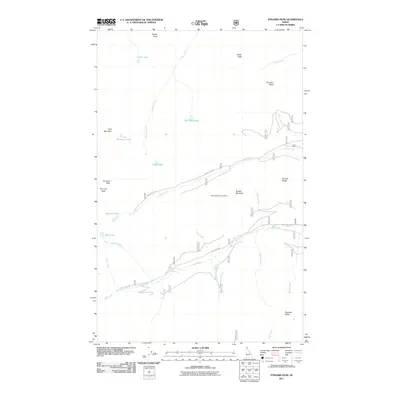 2011 Map of Pyramid Peak, 2011 Print