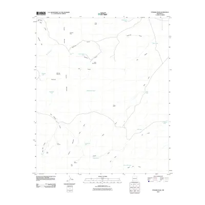 2010 Map of Pyramid Peak, 2010 Print