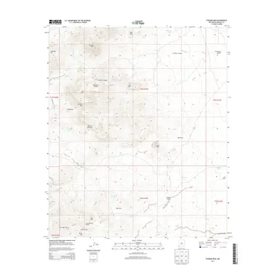 2013 Map of Pyramid Peak, 2013 Print