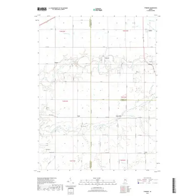 2019 Map of Pyrmont, 2019 Print