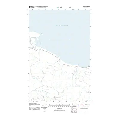 2011 Map of Pysht, 2011 Print